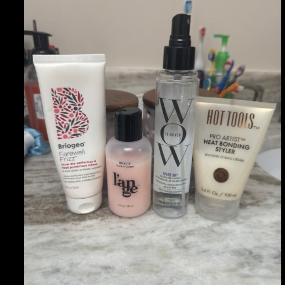 Hair styling product lot